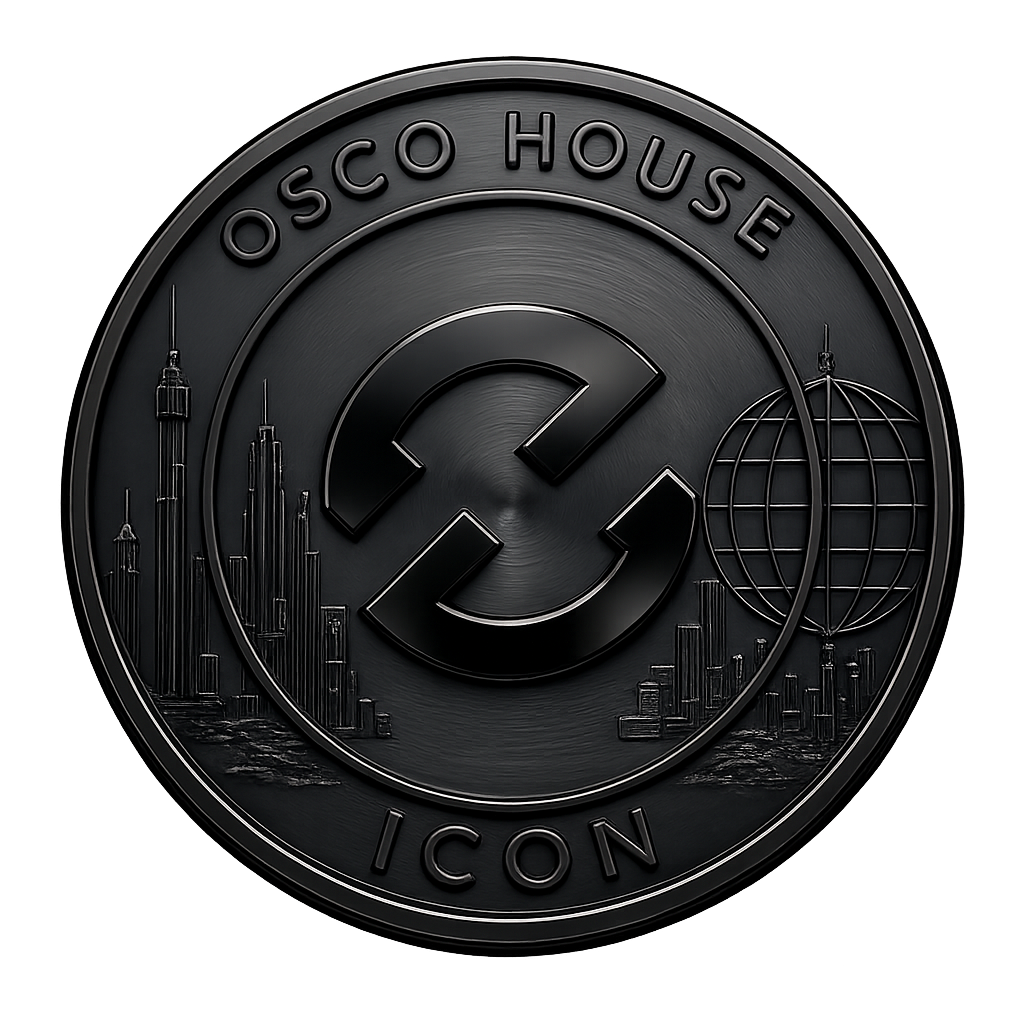 OSCO House — ICON coin (front)