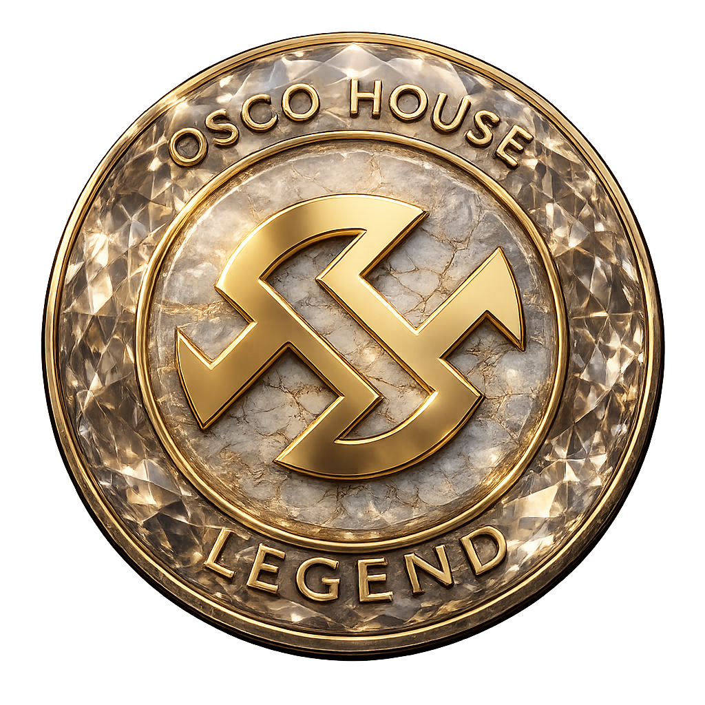 OSCO House — LEGEND coin (back)