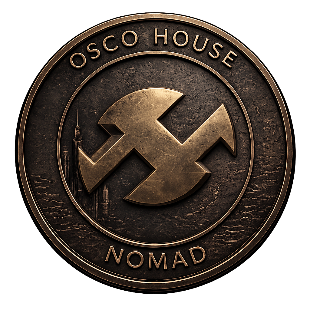 OSCO House — NOMAD coin (back)